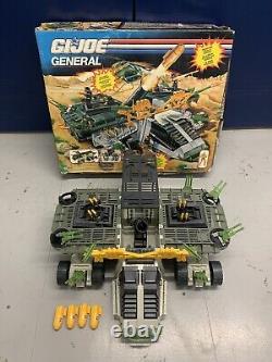 GI Joe General Mobile Strike Headquarters Toy vehicle Original 1990