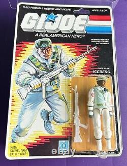 GI Joe ICEBERG Snow Trooper Original 1986 Sealed MOC & Case Action Figure Force