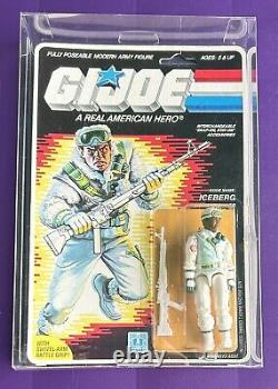 GI Joe ICEBERG Snow Trooper Original 1986 Sealed MOC & Case Action Figure Force