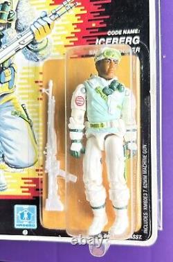 GI Joe ICEBERG Snow Trooper Original 1986 Sealed MOC & Case Action Figure Force