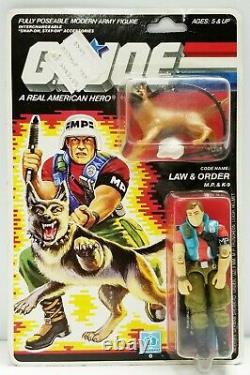 GI Joe LAW & ORDER 1987 MOC MOSC Hasbro New Vintage Factory Sealed Action Figure