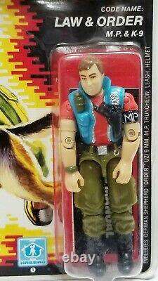 GI Joe LAW & ORDER 1987 MOC MOSC Hasbro New Vintage Factory Sealed Action Figure