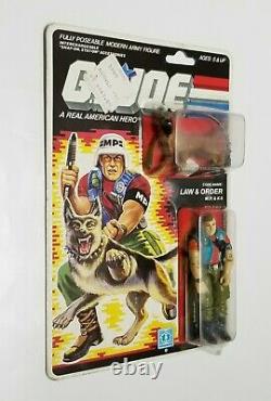 GI Joe LAW & ORDER 1987 MOC MOSC Hasbro New Vintage Factory Sealed Action Figure