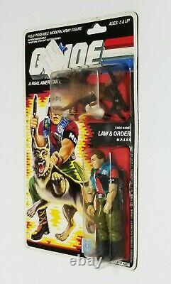 GI Joe LAW & ORDER 1987 MOC MOSC Hasbro New Vintage Factory Sealed Action Figure