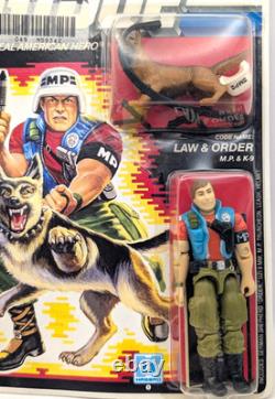GI Joe Law & order M. P. & K-9 ARAH Figure Hasbro 1986 Sealed New RK270