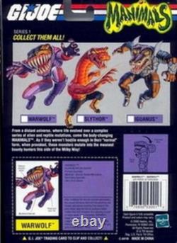 GI Joe Manimals Warwolf Action Figure Special Collectors Edition