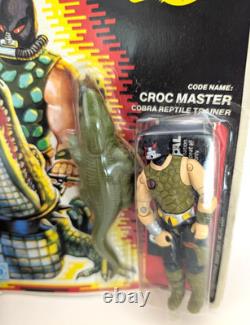 GI Joe Master Cobra Reptile Trainer Figure Hasbro 1986 Sealed New RK274 GI Joe Master Cobra Reptile Trainer Figure Hasbro 1986 Sealed New RK274