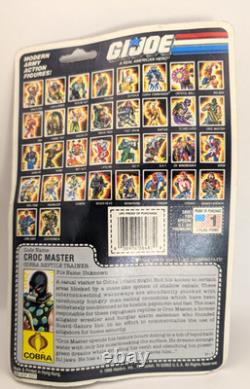 GI Joe Master Cobra Reptile Trainer Figure Hasbro 1986 Sealed New RK274 GI Joe Master Cobra Reptile Trainer Figure Hasbro 1986 Sealed New RK274