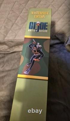 GI Joe Masterpiece Edition African American Sailor Action Figure Rare Boxed