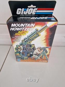 GI Joe Mountain Howitzer 1984 sealed new please read description