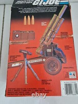GI Joe Mountain Howitzer 1984 sealed new please read description