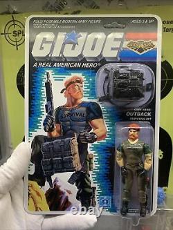 GI Joe Night Force 1988 (1989) Outback MOC Read Description Beautiful Mint Card