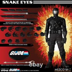 GI Joe One12 Collective Snake Eyes Action Figure Deluxe Edition