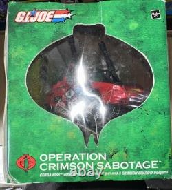 GI Joe Operation Crimson Sabotage Valor vs Venom Hasbro 2004 NEW