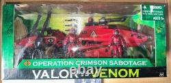 GI Joe Operation Crimson Sabotage Valor vs Venom Hasbro 2004 NEW