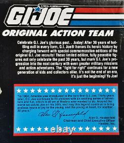 GI Joe Original Action Team 3 3/4 figure 30th Commemorative Edition 93 MINrMB
