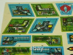 GI Joe Prototype 1982 Cobra Battle Game Stickers Ron Rudat Signed Rare Vintage