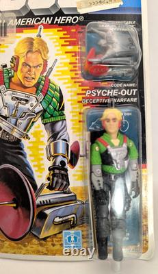 GI Joe Psyche-out Deceptive Warfare Figure Hasbro 1986 Sealed New RK278