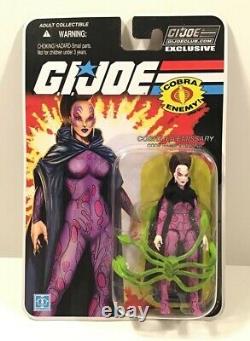 GI Joe Pythona carded figure 4 Club Convention exclusive Cobra La bubble lift