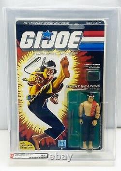 GI Joe QUICK KICK 1985 MOC MOCS AFA 80 Vintage New Factory Seale Action Figure