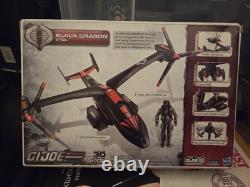GI Joe Renegades Black Dragon VTOL with Cobra Air Trooper 2010 MIB