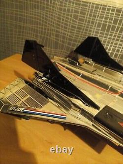 GI Joe SKY RAVEN Sky Patrol dropzone 1988 Chrome'Very Rare' 98% complete