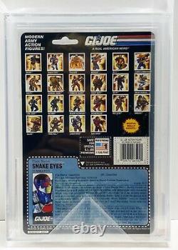 GI Joe SNAKE EYES 1991 MOC Hasbro Vintage AFA Graded 85 Action Figure