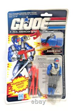 GI Joe SNAKE EYES Commando Action Force 1990