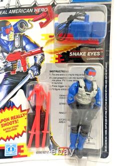 GI Joe SNAKE EYES Commando Action Force 1990