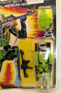 GI Joe Sci-Fi Laser Trooper Figure Hasbro 1985 MOC Sealed New RK273