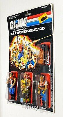 GI Joe Slaughters Renegades 1987 MOC MOSC New Factory Sealed Action Figure Set