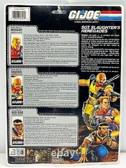 GI Joe Slaughters Renegades 1987 MOC MOSC New Factory Sealed Action Figure Set