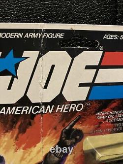 GI Joe Snake Eyes Straight Arm Moc 11 Back, Peach File Card. Holy Grail, rare