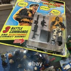GI Joe Stalker Talking Commander Action Figure Hasbro Complete Open Card Vintage