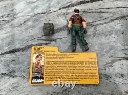 GI Joe Tiger Force Flint 1988 Damaged (Small crack on right arm) 100% complete
