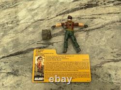 GI Joe Tiger Force Flint 1988 Damaged (Small crack on right arm) 100% complete