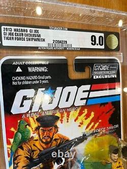 GI Joe Tiger Force Shipwreck 25th Anniversary Collectors Club Exclusive AFA 9.0