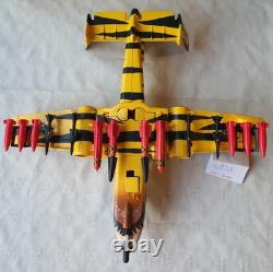 GI Joe Tiger Force Tiger Rat Complete Vehicle, Skystriker Figure, Box, File Card