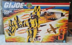 GI Joe Tiger Force Tiger Rat Complete Vehicle, Skystriker Figure, Box, File Card