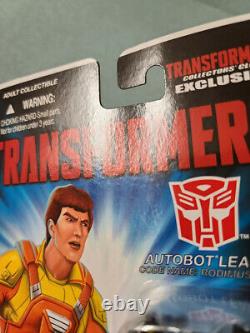 GI Joe Transformers RODIMUS PRIME Autobot Human Crossover Club Exclusive New