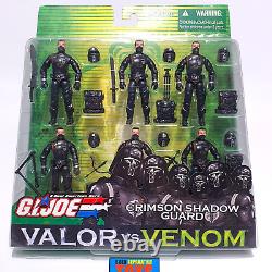 GI Joe Valor Vs Venom NIGHT FORCE 6 PACK Short Fuze Beach Head Flint SEALED MOC