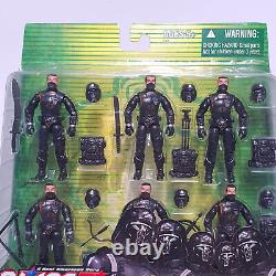 GI Joe Valor Vs Venom NIGHT FORCE 6 PACK Short Fuze Beach Head Flint SEALED MOC