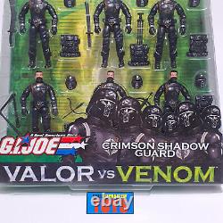 GI Joe Valor Vs Venom NIGHT FORCE 6 PACK Short Fuze Beach Head Flint SEALED MOC