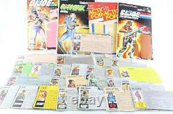 GI Joe Vintage File Card Lot Snake Eyes Plastirama Storm Shadow Beach Head