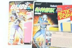 GI Joe Vintage File Card Lot Snake Eyes Plastirama Storm Shadow Beach Head