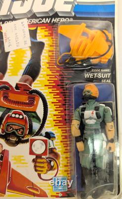 GI Joe Wet-Suit Seal Figure Hasbro 1985 MOC Sealed New RK272