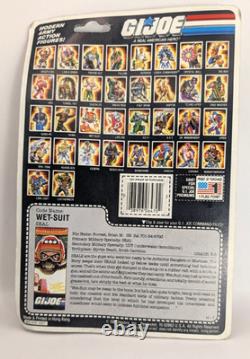 GI Joe Wet-Suit Seal Figure Hasbro 1985 MOC Sealed New RK272