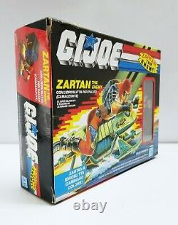 GI Joe ZARTAN 1984 MIB Italian Vintage New Factory Sealed Figure & Swamp Skier