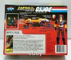 GI Joe ZARTAN 1984 MIB Italian Vintage New Factory Sealed Figure & Swamp Skier