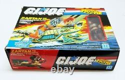 GI Joe ZARTAN 1984 MIB Italian Vintage New Factory Sealed Figure & Swamp Skier